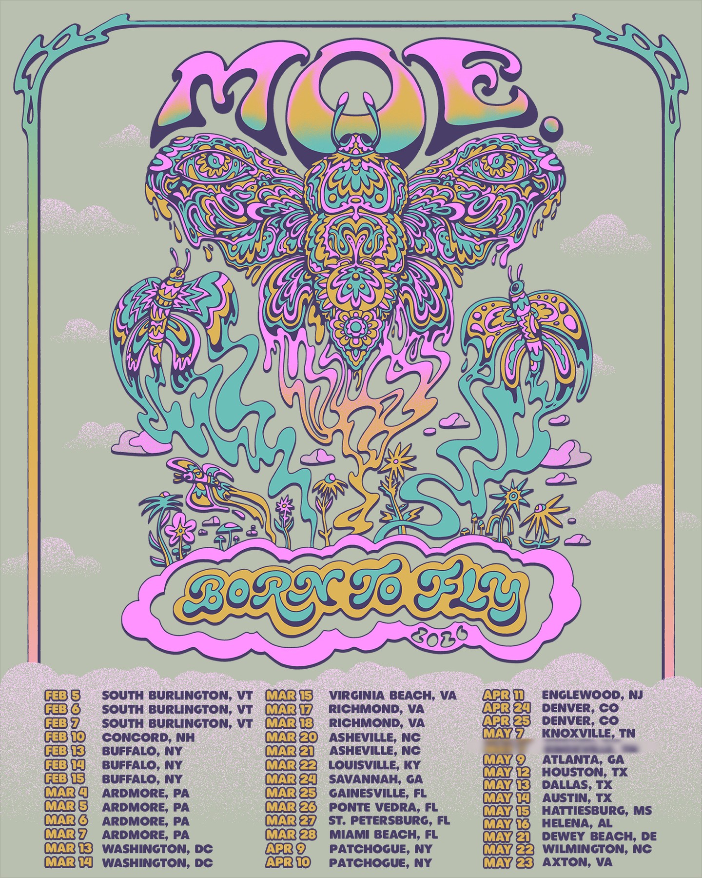 moe. moementUM Tour Poster 2026